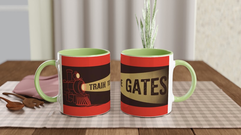 Hadestown Mug | Train To The Gates Quote | Musical Theatre Gift | Broadway Show Present for Theatre Lovers — view 5