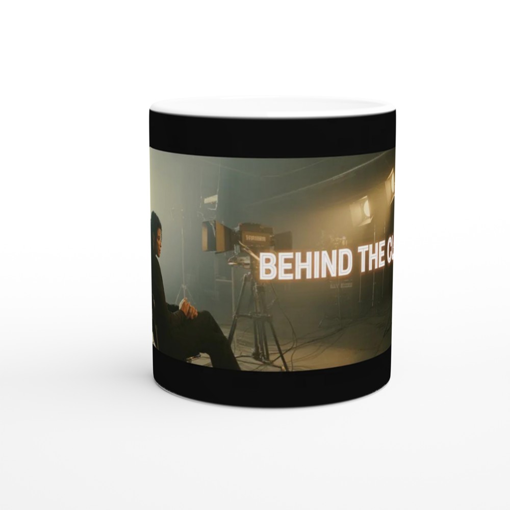MJ The Musical Mug | Behind the Curtain Backstage Design | Michael Jackson Gift | Musical Theatre Mug for Fans — view 11