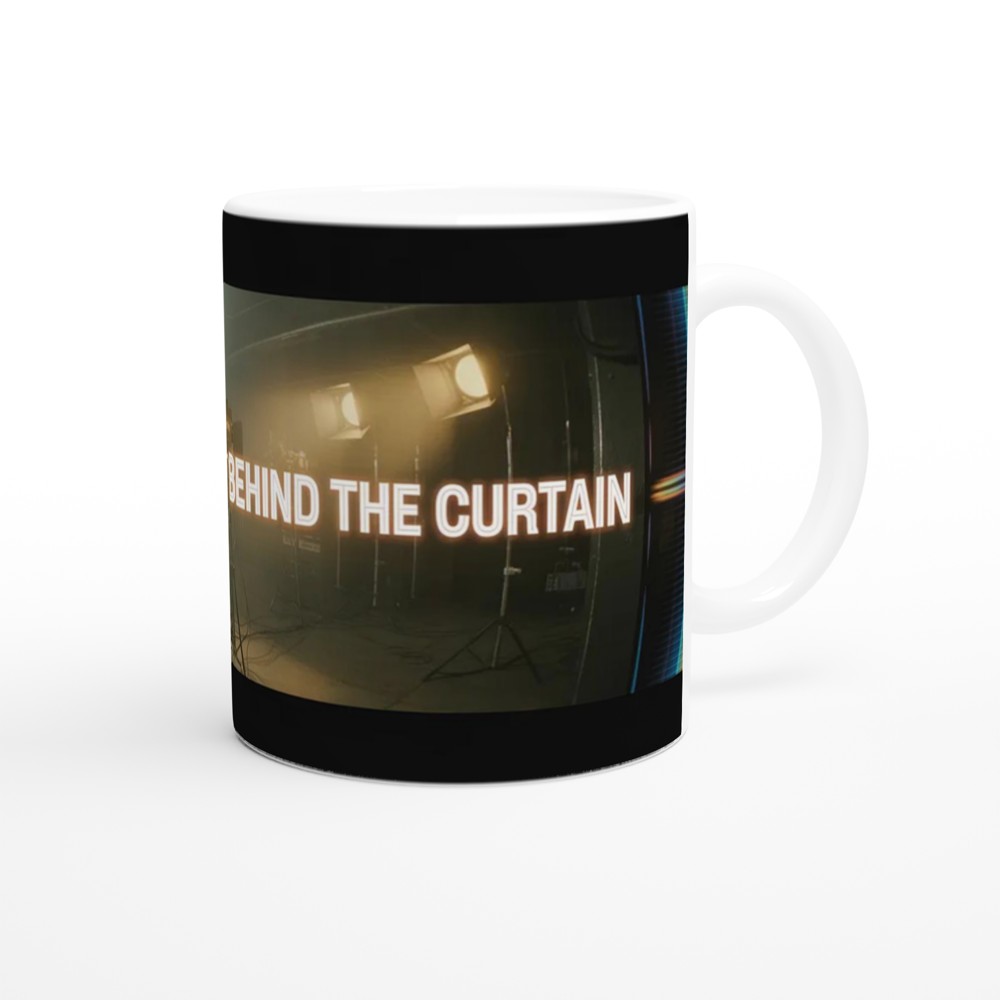 MJ The Musical Mug | Behind the Curtain Backstage Design | Michael Jackson Gift | Musical Theatre Mug for Fans — view 12