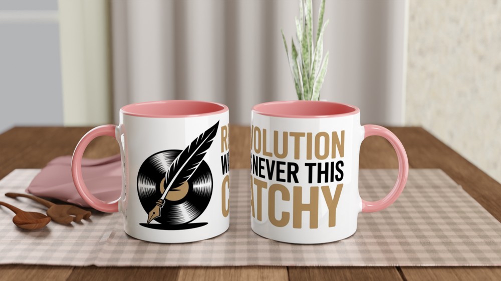 Hamilton Mug | Revolution Was Never This Catchy Quote | Musical Theatre Gift | Broadway Fan Present for Best Friend — view 6