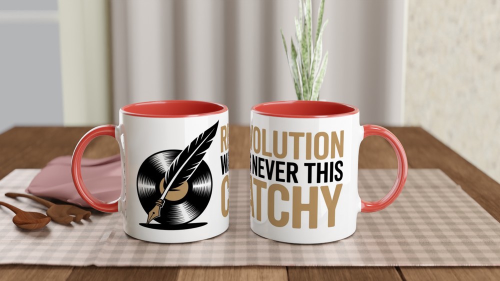 Hamilton Mug | Revolution Was Never This Catchy Quote | Musical Theatre Gift | Broadway Fan Present for Best Friend — view 7