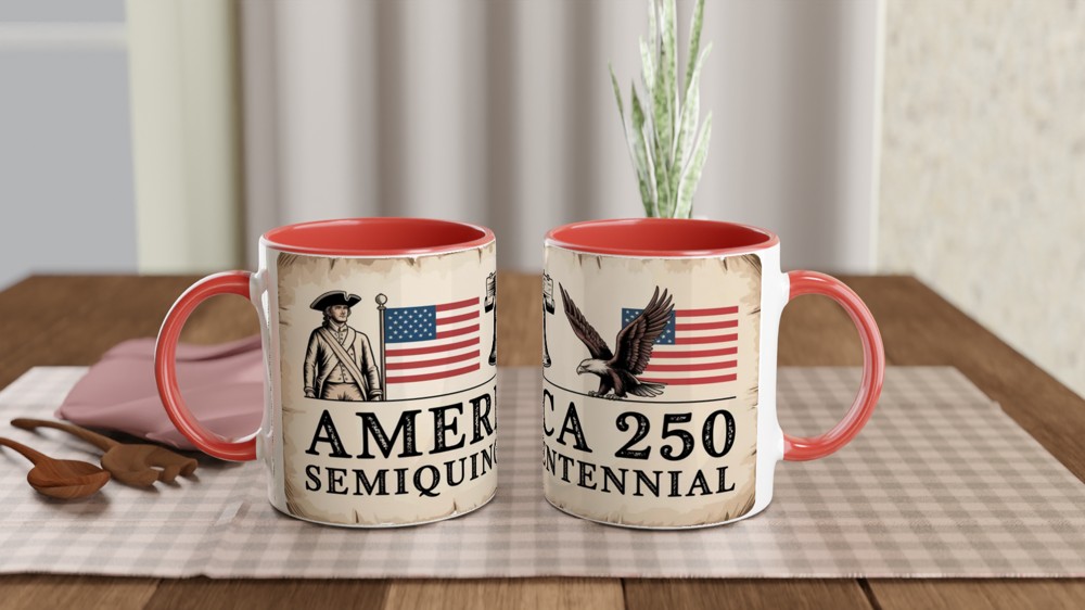 America 250 Semiquincentennial Patriotic Mug — view 7