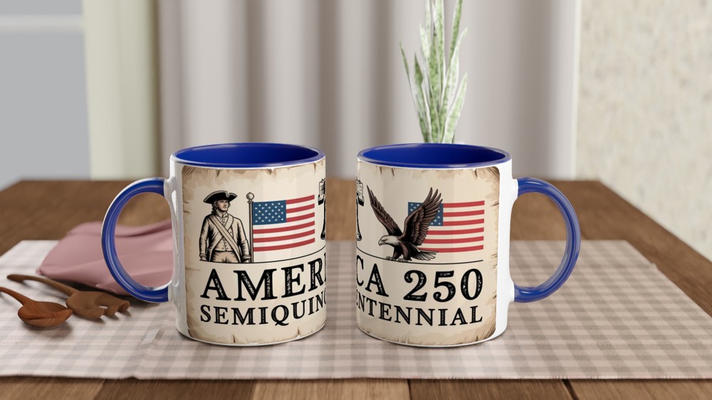 America 250 Semiquincentennial Patriotic Mug — view 4