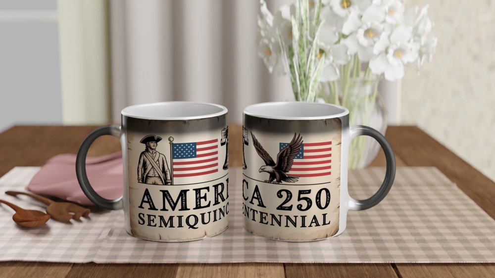 America 250 Semiquincentennial Patriotic Mug — view 3