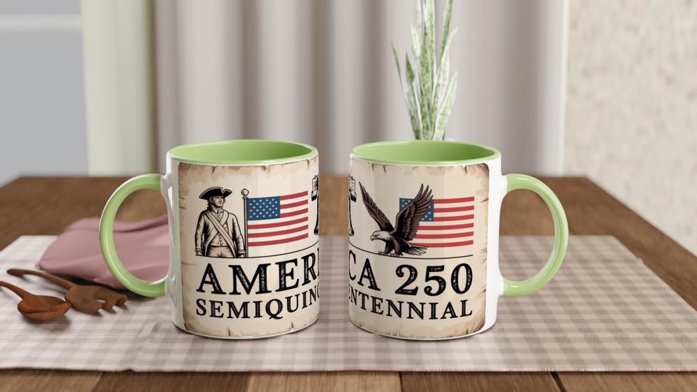 America 250 Semiquincentennial Patriotic Mug — view 5