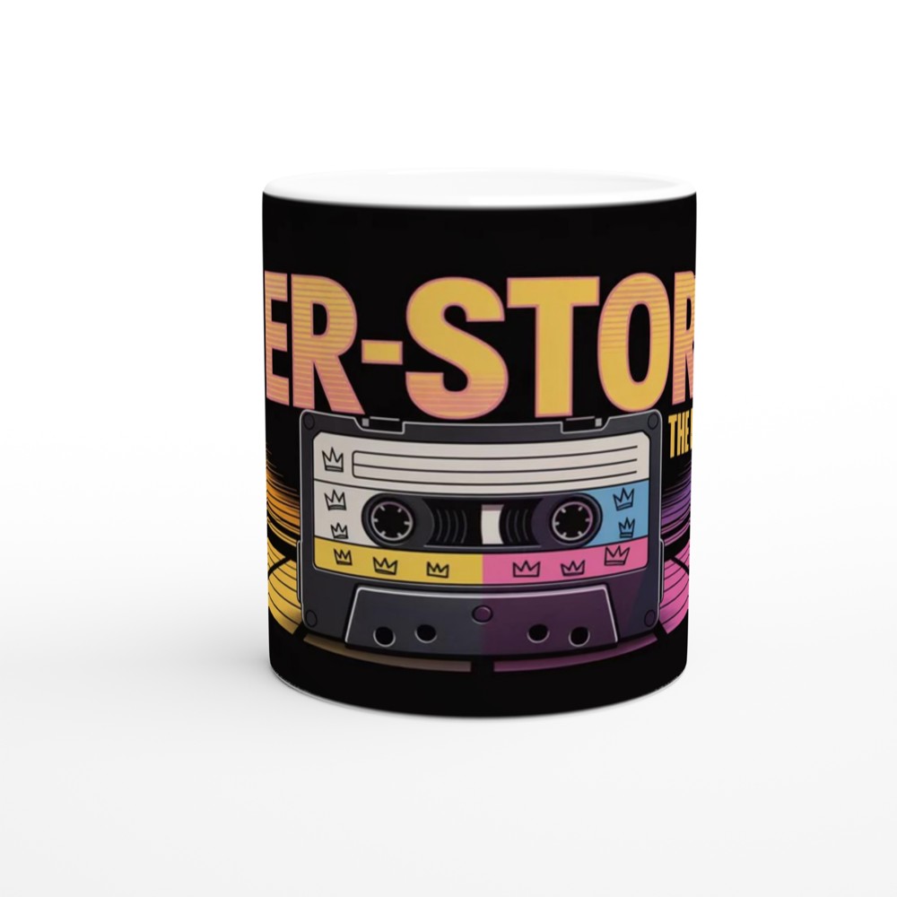 Her-Story The Remix Retro Cassette Tape Mug — view 11