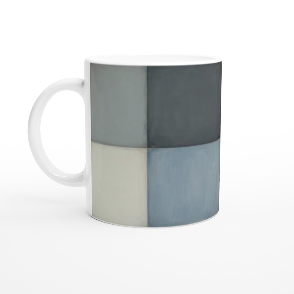 Numb Is A Feeling Too - Minimalist Color Block Mug — view 10