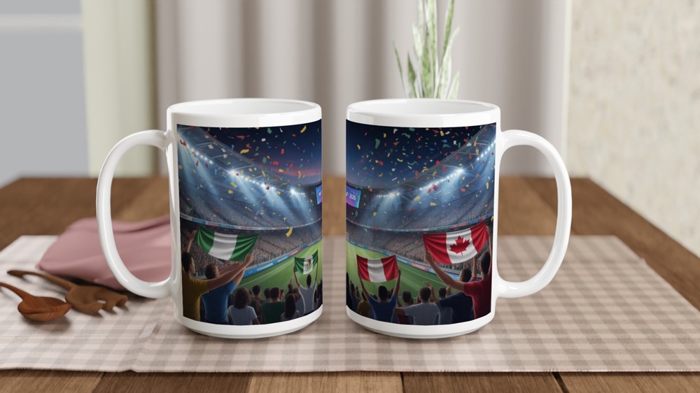 Match Day 2026 Football Stadium Fans Mug — view 2