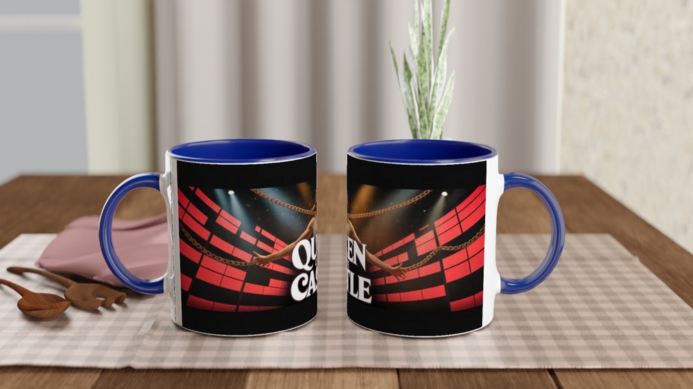 Queen of the Castle Stage Dramatic Mug — view 4