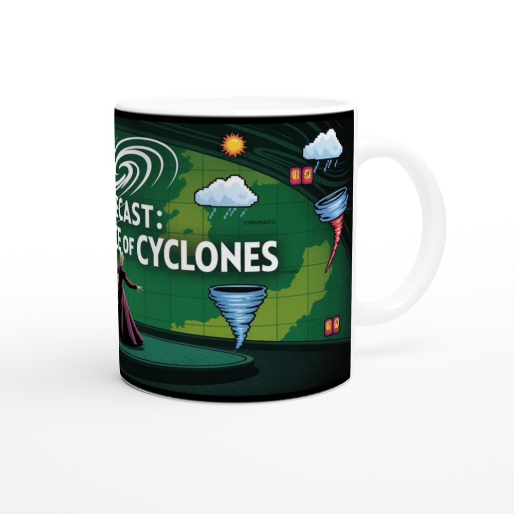 Wicked Weather Control Mug | Oz Map Musical Theatre Gift | Retro West End Present for Best Friend — view 12
