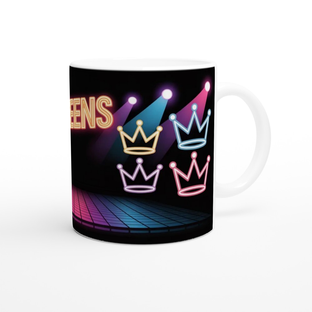 Six the Musical Mug | Queens Crown Concert Design | West End Theatre Gift | Musical Theatre Mug for Her — view 12