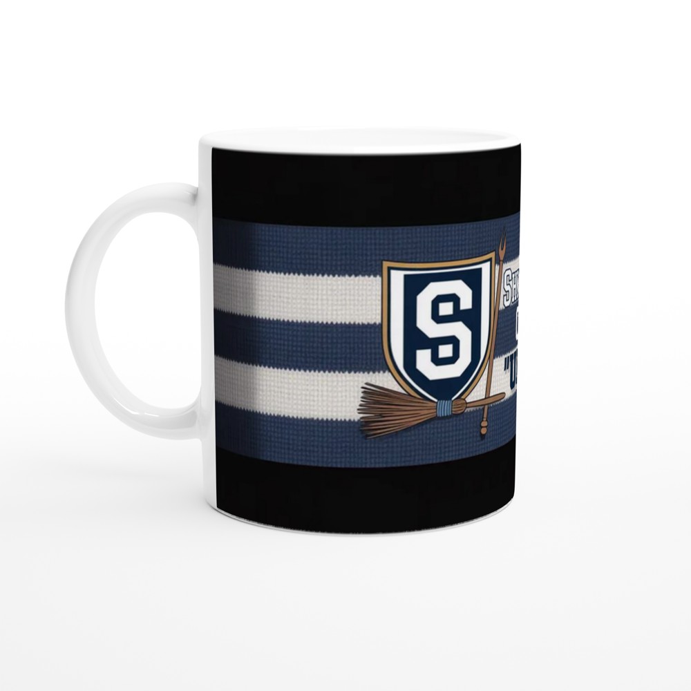 Wicked Shiz University Mug | Musical Theatre Gift | Vintage Varsity Crest Mug | Present for Theatre Lovers — view 10