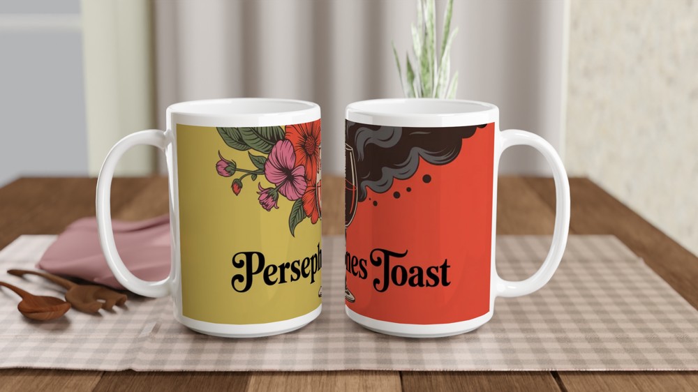 Hadestown Mug | Persephone's Toast Design | Musical Theatre Gift | Theatre Lover Present — view 2