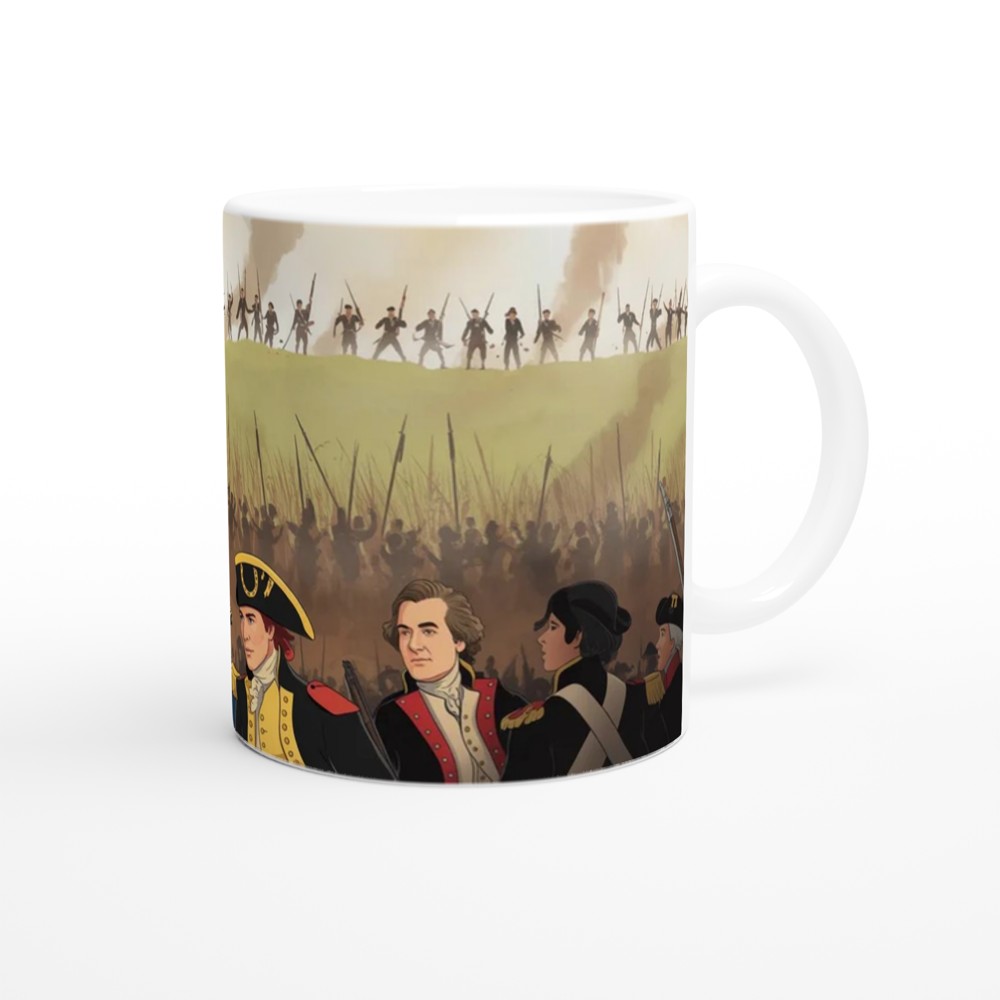 Yorktown Hamilton Mug | The World Turned Upside Down | Musical Theatre Gift | Theatre Lover Present — view 12