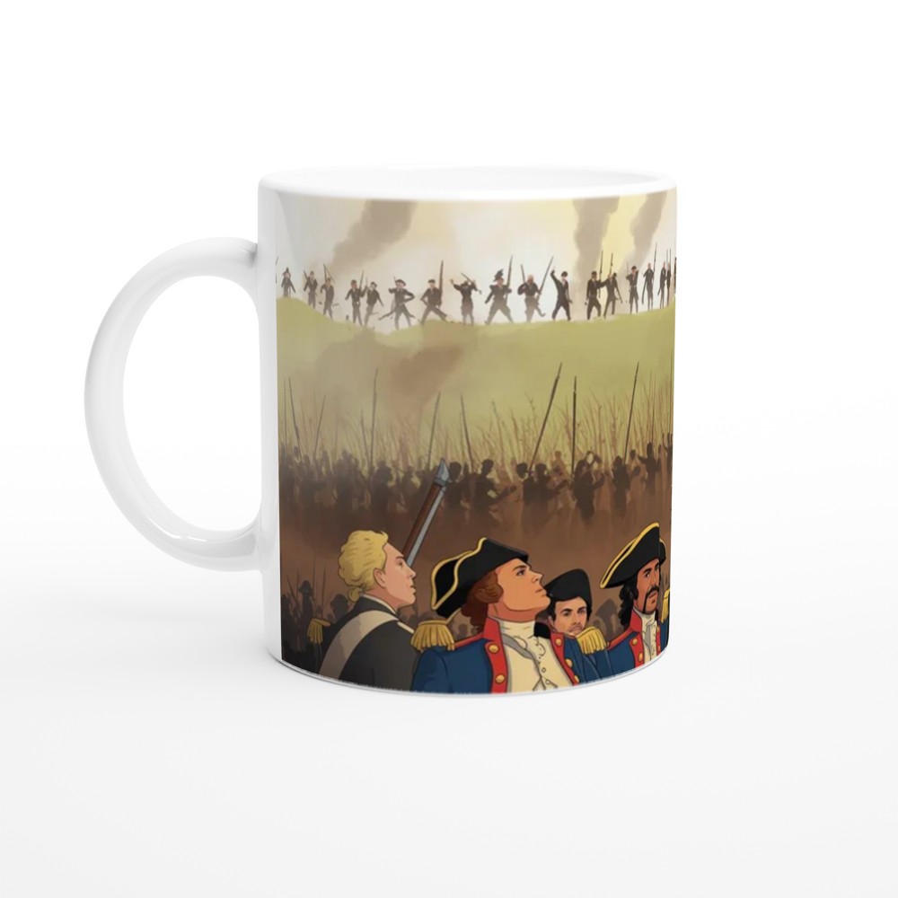 Yorktown Hamilton Mug | The World Turned Upside Down | Musical Theatre Gift | Theatre Lover Present — view 10