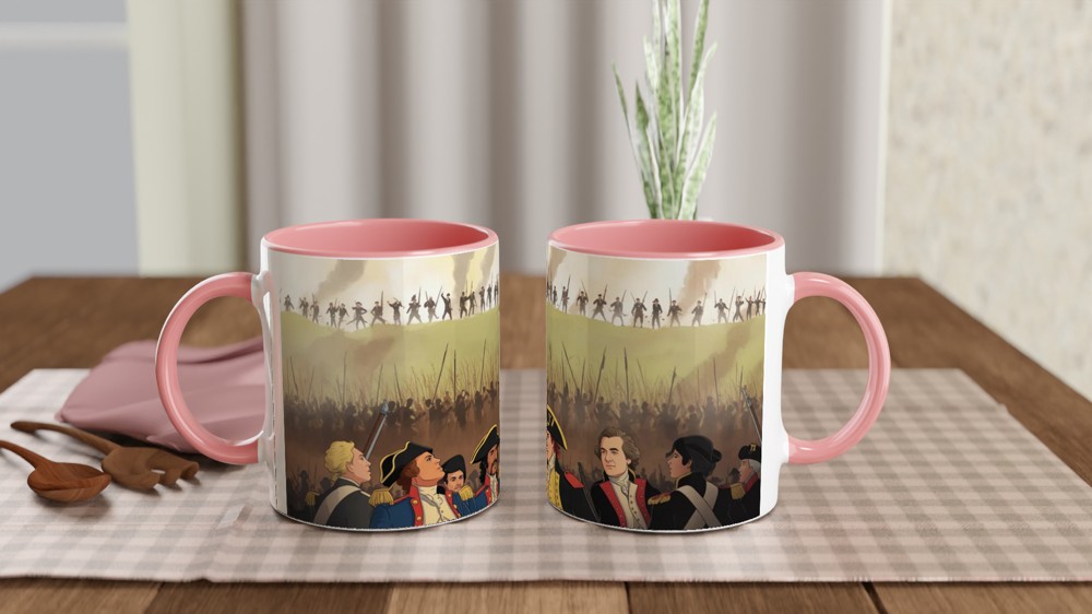 Yorktown Hamilton Mug | The World Turned Upside Down | Musical Theatre Gift | Theatre Lover Present — view 6