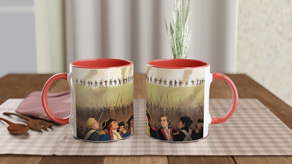 Yorktown Hamilton Mug | The World Turned Upside Down | Musical Theatre Gift | Theatre Lover Present — view 7