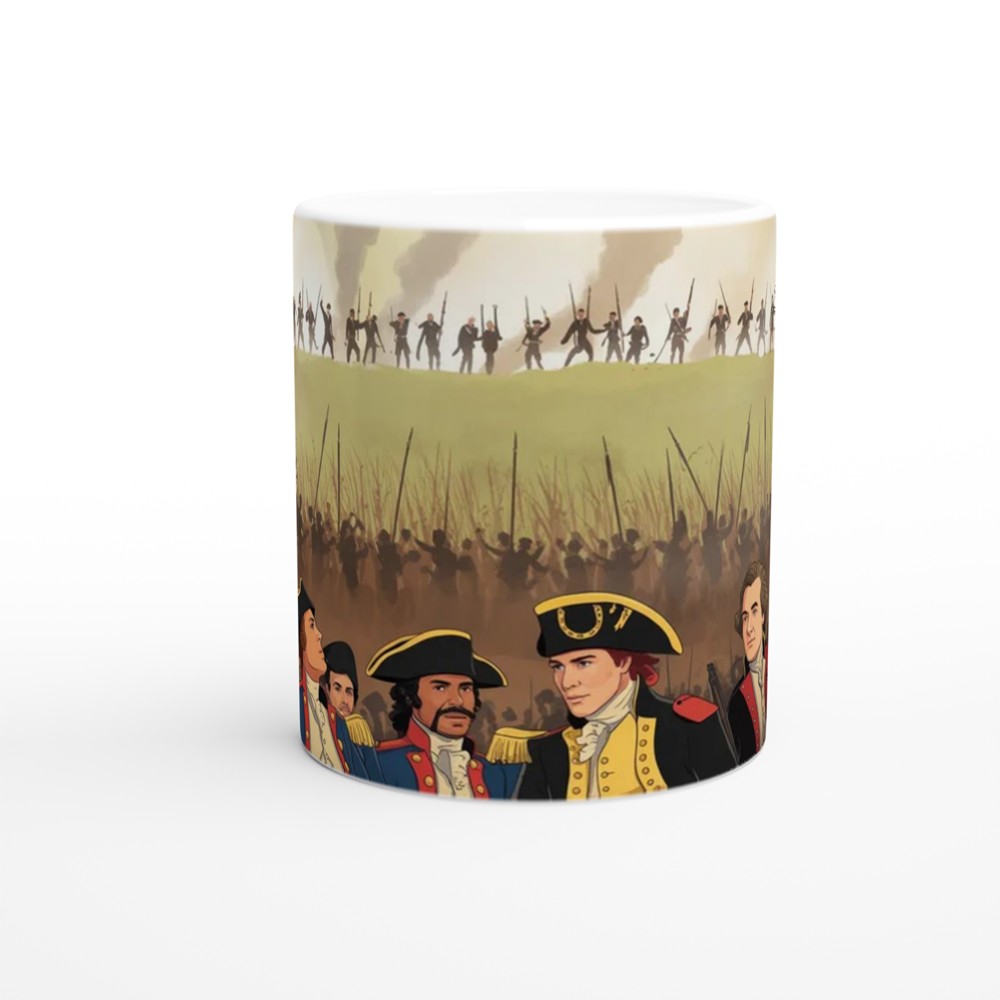Yorktown Hamilton Mug | The World Turned Upside Down | Musical Theatre Gift | Theatre Lover Present — view 11