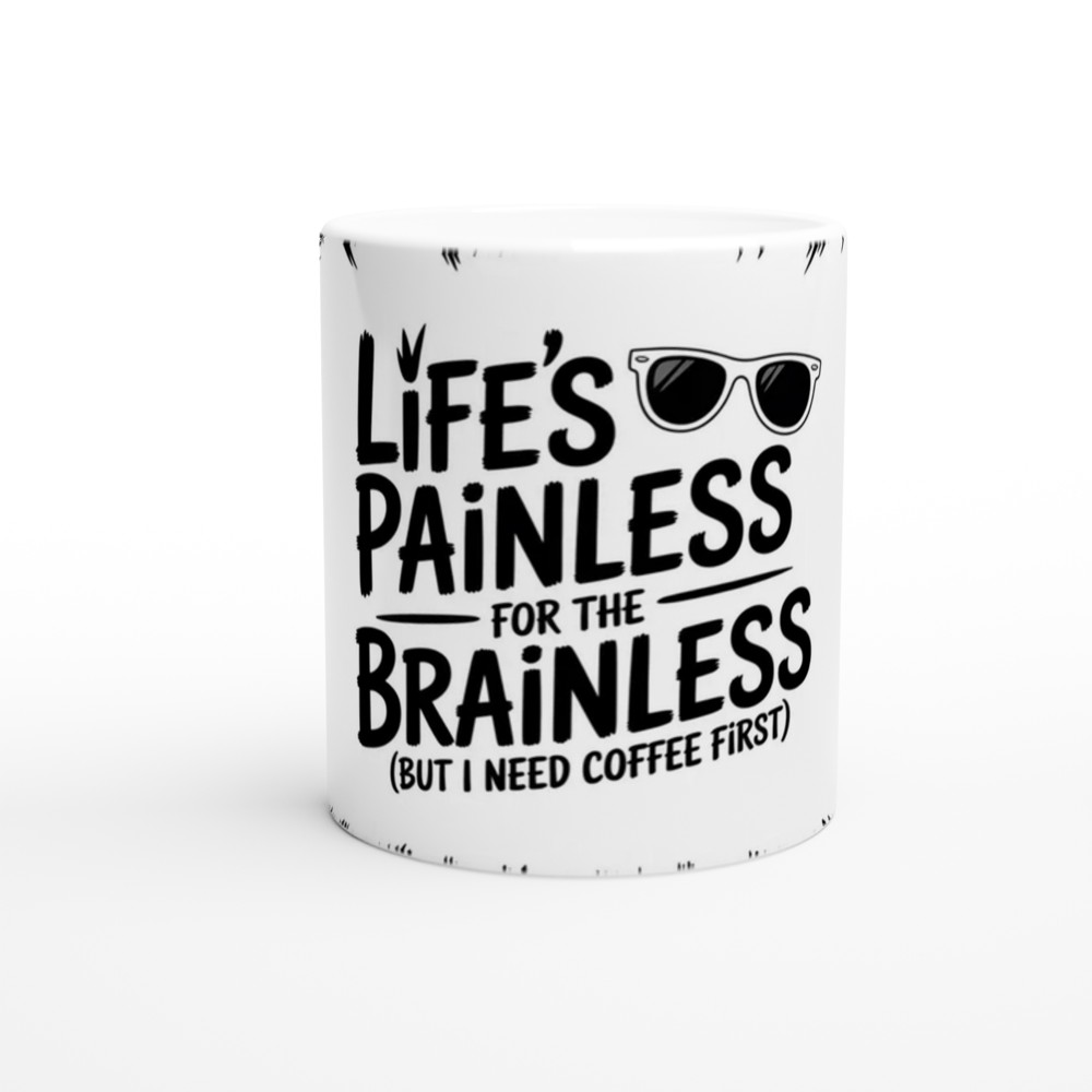 Wicked Fiyero Mug | Carefree Philosophy Quote | Musical Theatre Gift | Birthday Present for Best Friend — view 11