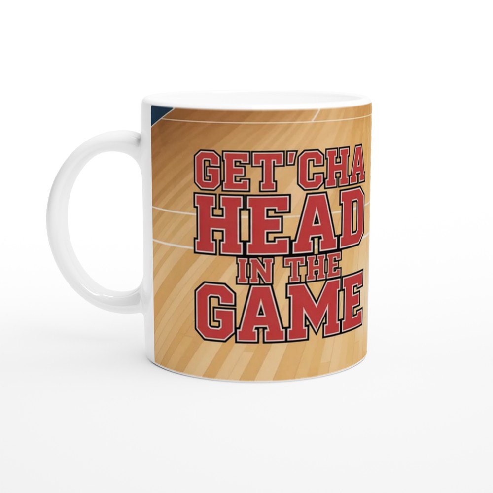 High School Musical Mug | Get'cha Head in the Game Quote | Varsity Basketball Gift | Musical Theatre Present for Best Friend — view 10