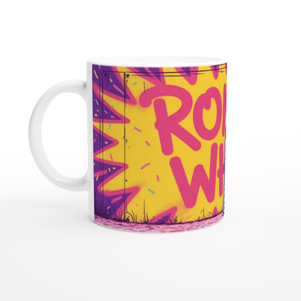 & Juliet Mug | Romeo Who Graffiti Quote | Musical Theatre Gift | West End Present for Her — view 10