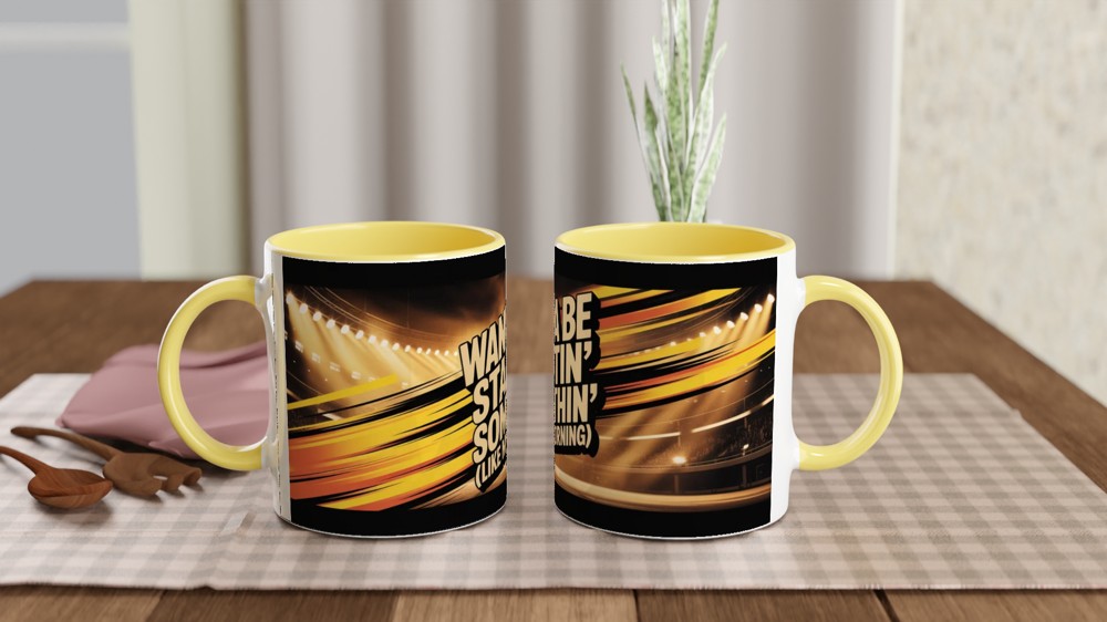 Wanna Be Startin' Somethin' Like My Morning Coffee Mug — view 8