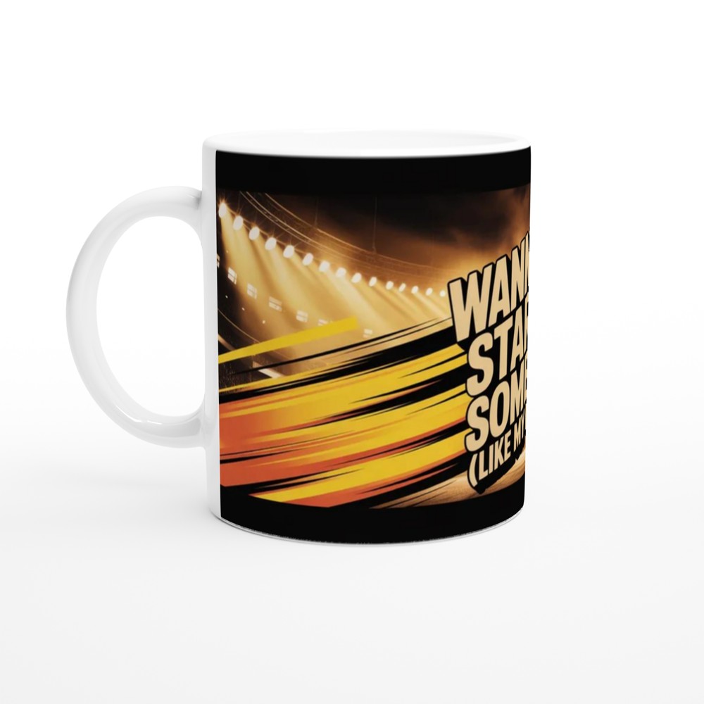 Wanna Be Startin' Somethin' Like My Morning Coffee Mug — view 10