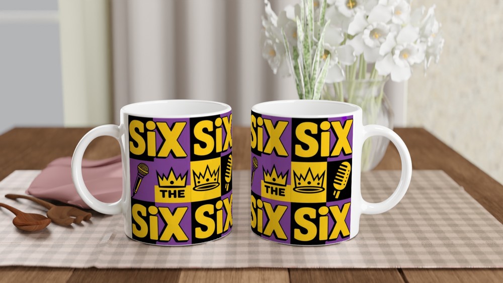 Six The Musical Inspired Pattern Mug