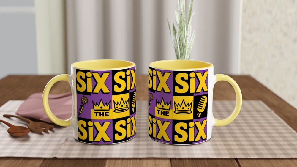 Six The Musical Inspired Pattern Mug — view 8