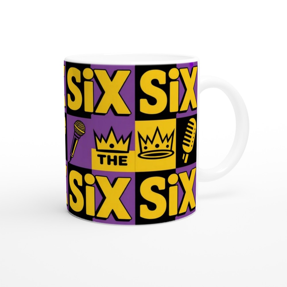 Six The Musical Inspired Pattern Mug — view 12
