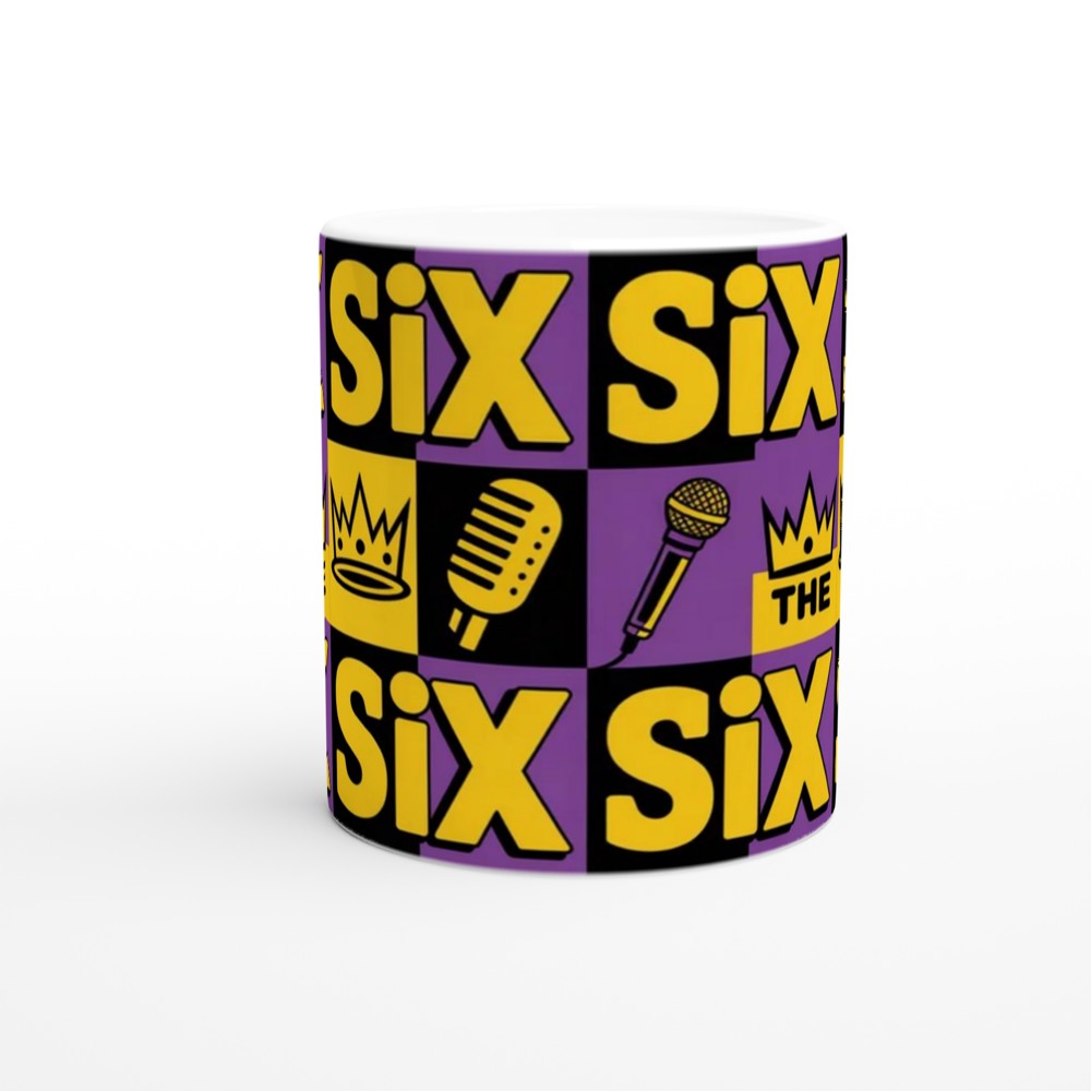 Six The Musical Inspired Pattern Mug — view 11