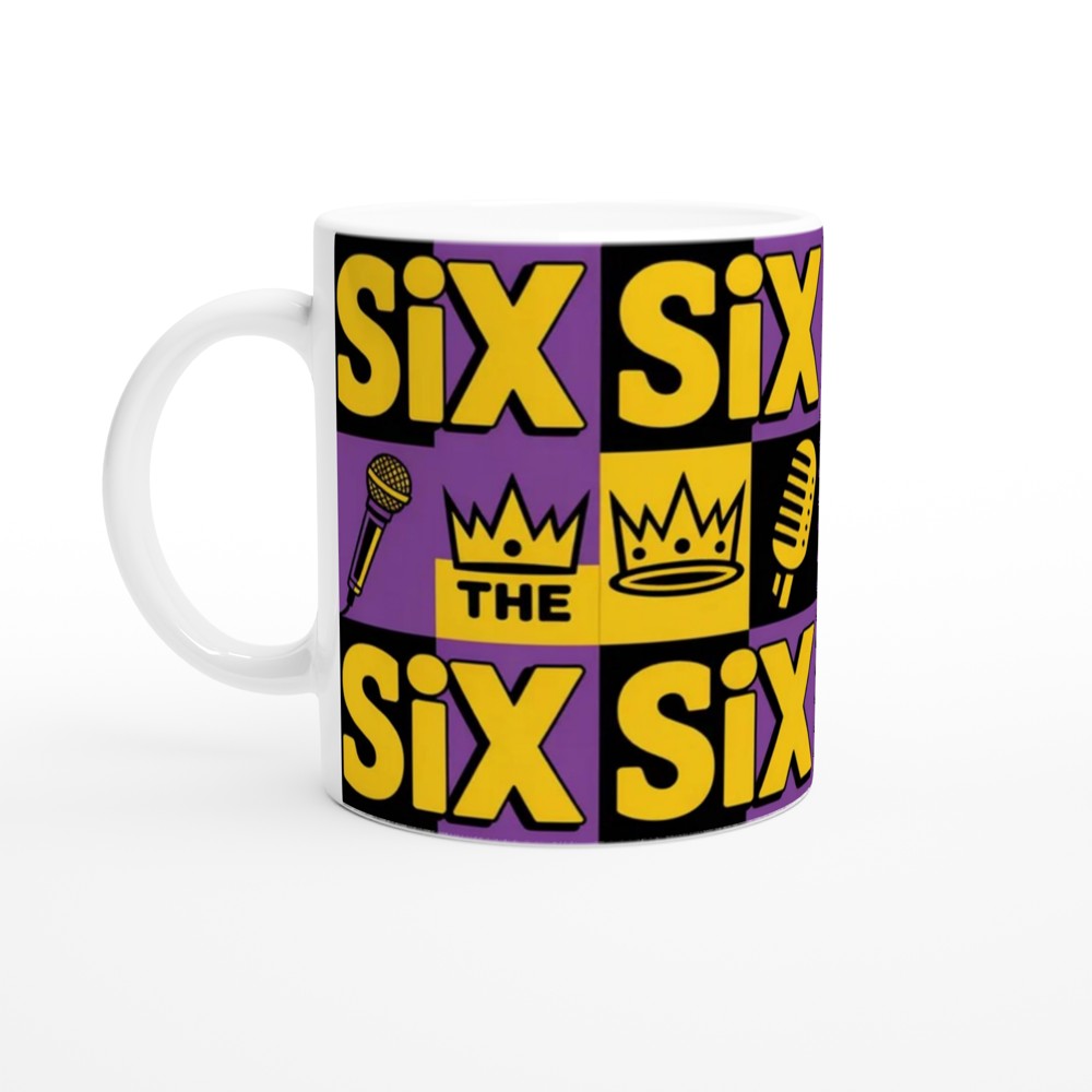 Six The Musical Inspired Pattern Mug — view 10