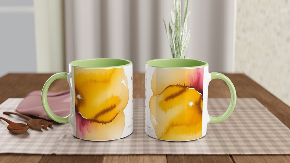 Leo Zodiac Mug | Astrology Star Sign Gift | Confident Creative Radiant | Birthday Present for Her or Him — view 5