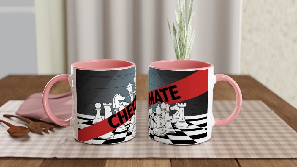 Checkmate Chess Board Mug — view 6