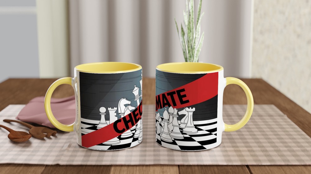 Checkmate Chess Board Mug — view 8