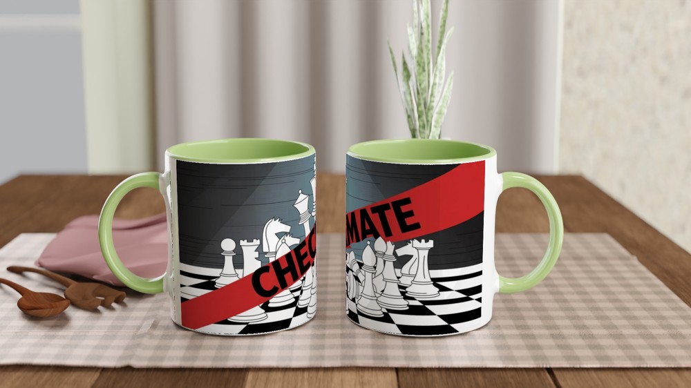 Checkmate Chess Board Mug — view 5