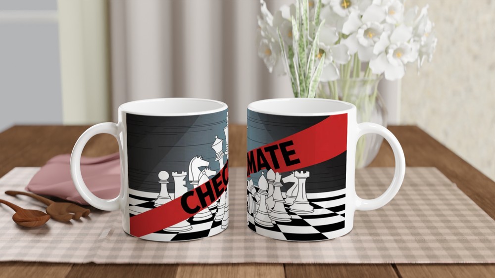 Checkmate Chess Board Mug