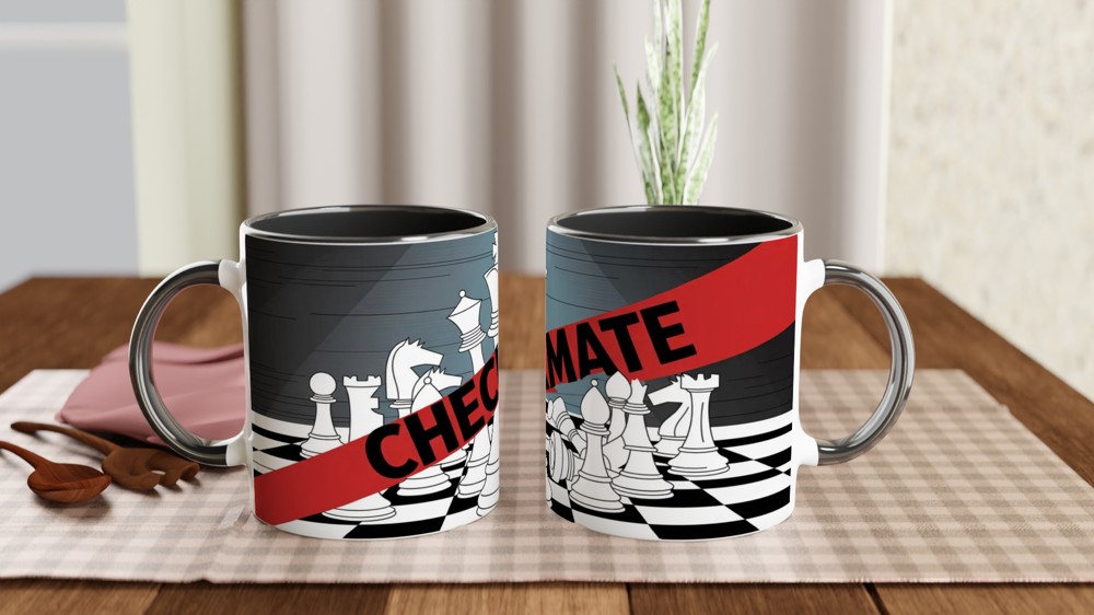Checkmate Chess Board Mug — view 9