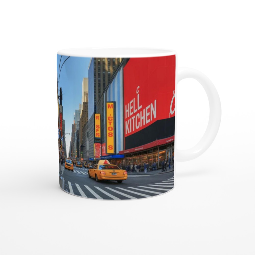 Times Square New York City Street Scene Mug — view 12