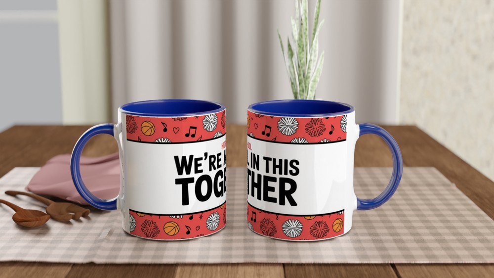 High School Musical Mug | We're All in This Together Quote | Musical Theatre Gift | Best Friend Present — view 4