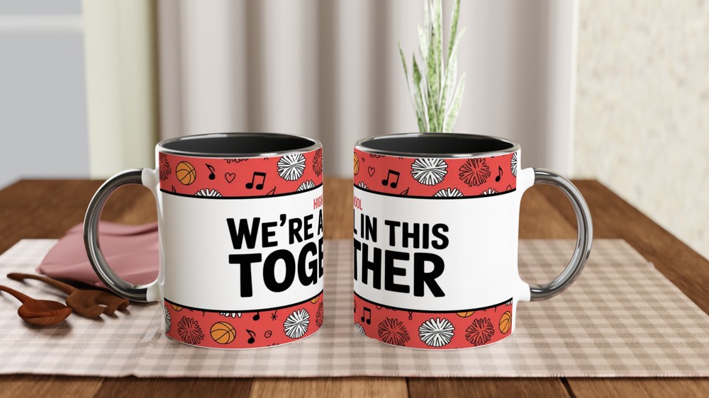 High School Musical Mug | We're All in This Together Quote | Musical Theatre Gift | Best Friend Present — view 9
