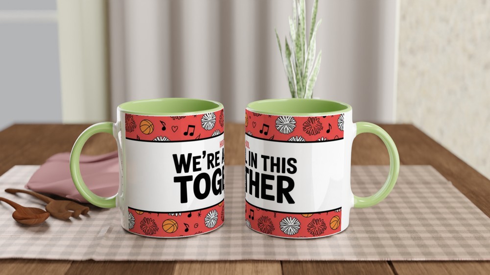 High School Musical Mug | We're All in This Together Quote | Musical Theatre Gift | Best Friend Present — view 5
