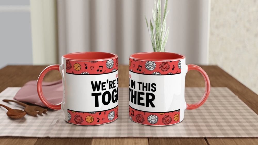 High School Musical Mug | We're All in This Together Quote | Musical Theatre Gift | Best Friend Present — view 7