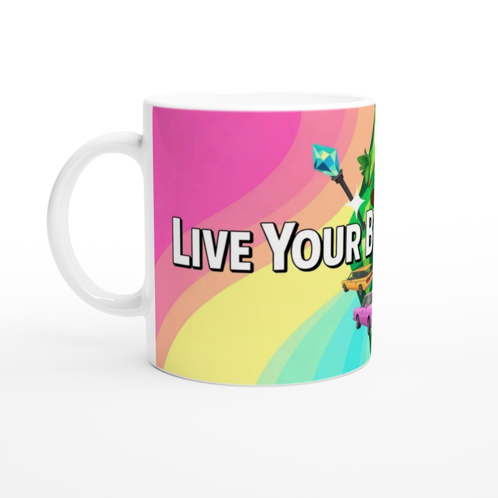 Live Your Best Sim Life Gaming Mug — view 10