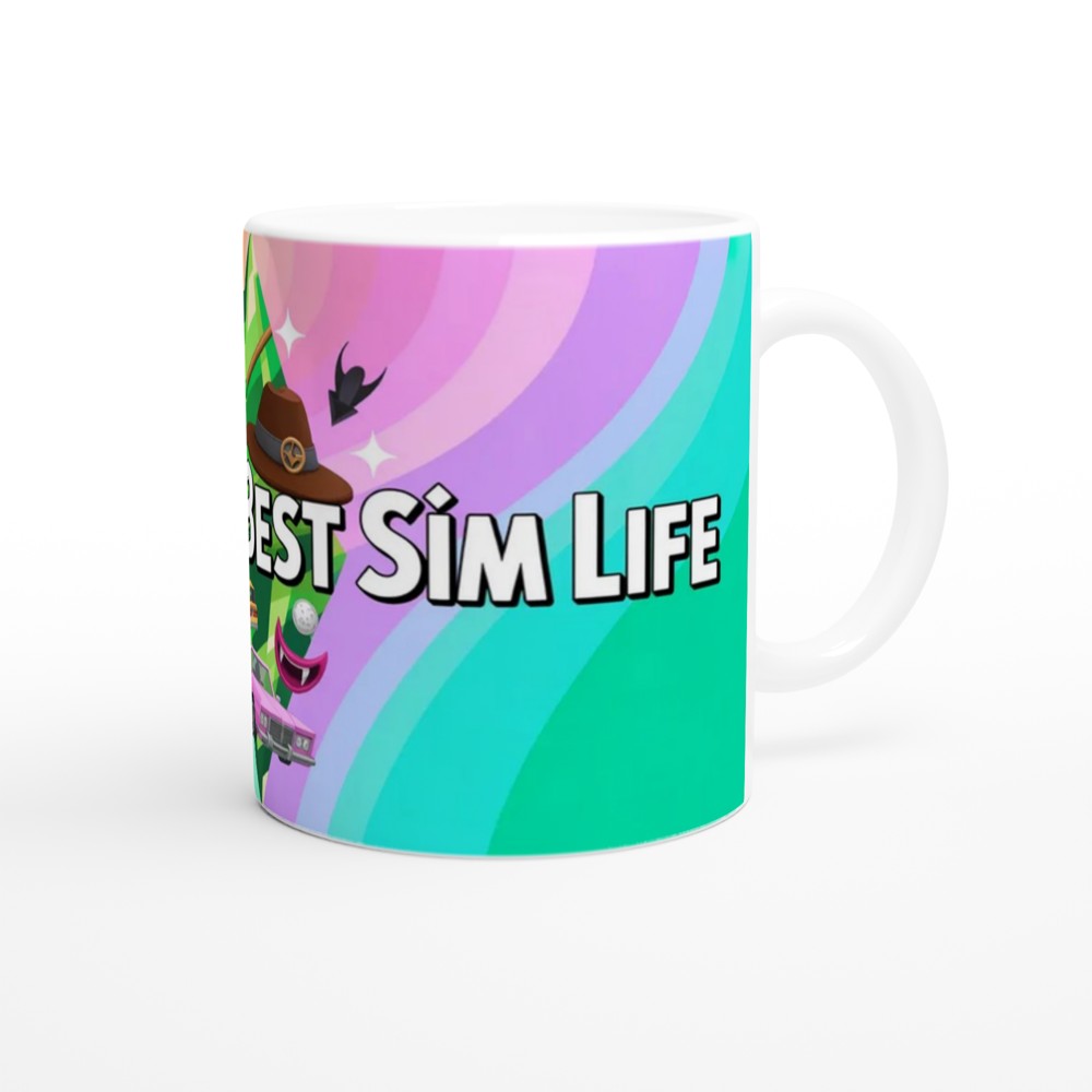 Live Your Best Sim Life Gaming Mug — view 12