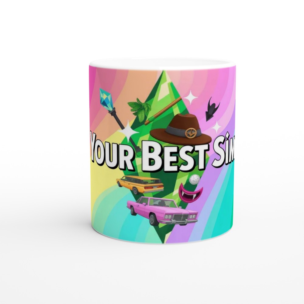 Live Your Best Sim Life Gaming Mug — view 11