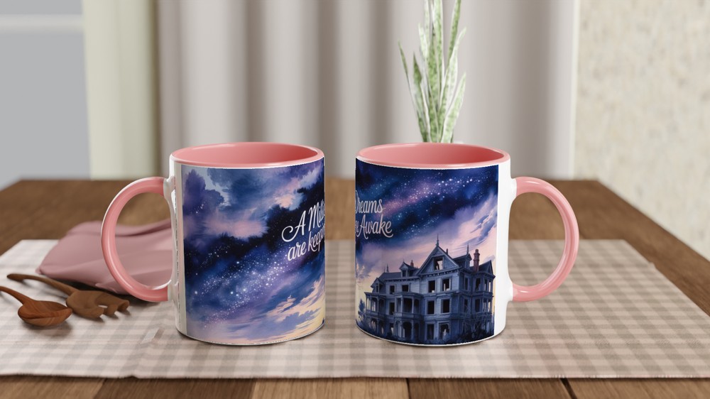 A Million Dreams Are Keeping Me Awake - Starry Night Sky Mug — view 6