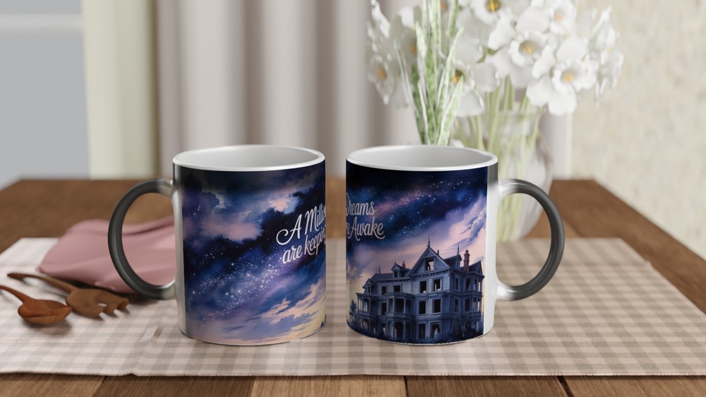 A Million Dreams Are Keeping Me Awake - Starry Night Sky Mug — view 3