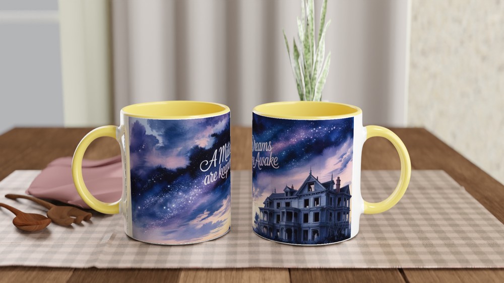 A Million Dreams Are Keeping Me Awake - Starry Night Sky Mug — view 8
