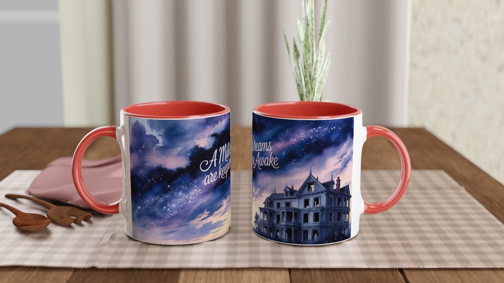 A Million Dreams Are Keeping Me Awake - Starry Night Sky Mug — view 7